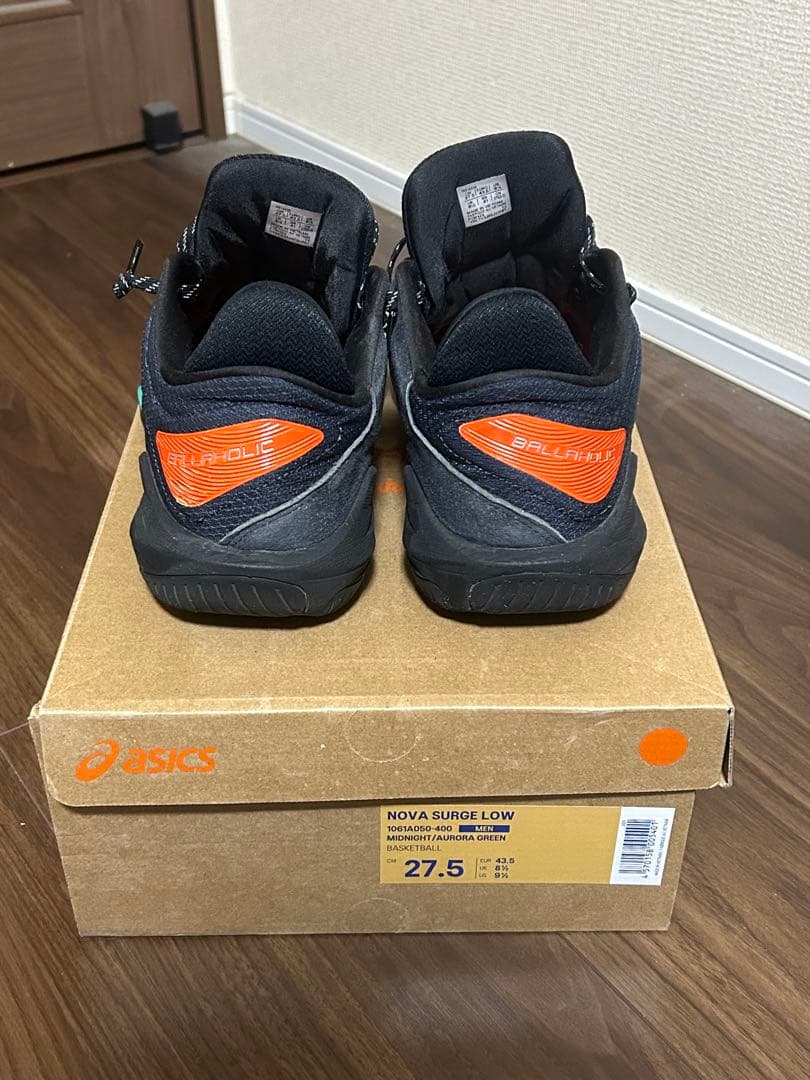 asics×ballaholicバスケットボールシューズ