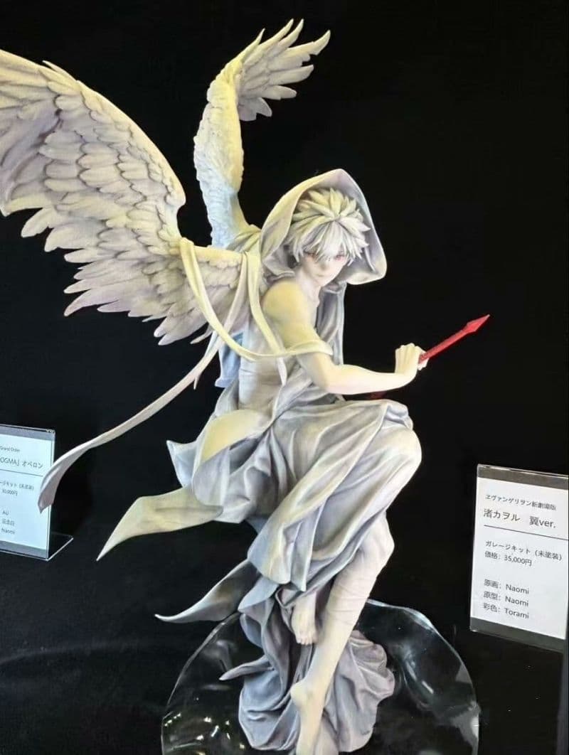 エヴァ　wf　ガレージキット　渚カヲル　渚　未塗装未組立　1/7　ワンフェス
