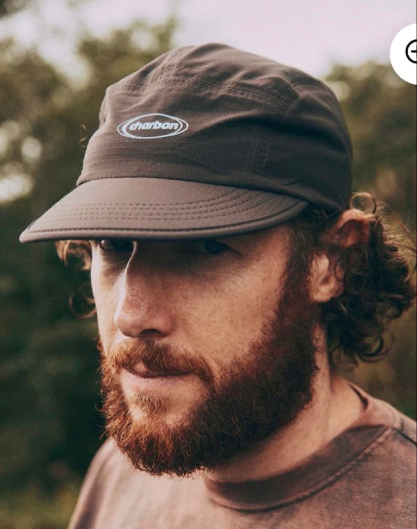 ウォーキング・ランニングウェア charbon 5 PANEL RUNNIG CAP