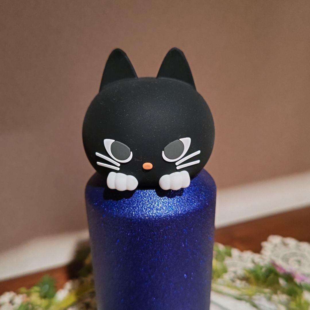 【新品】スタバ ハロウィンステンレスボトル 水筒 猫キャップ