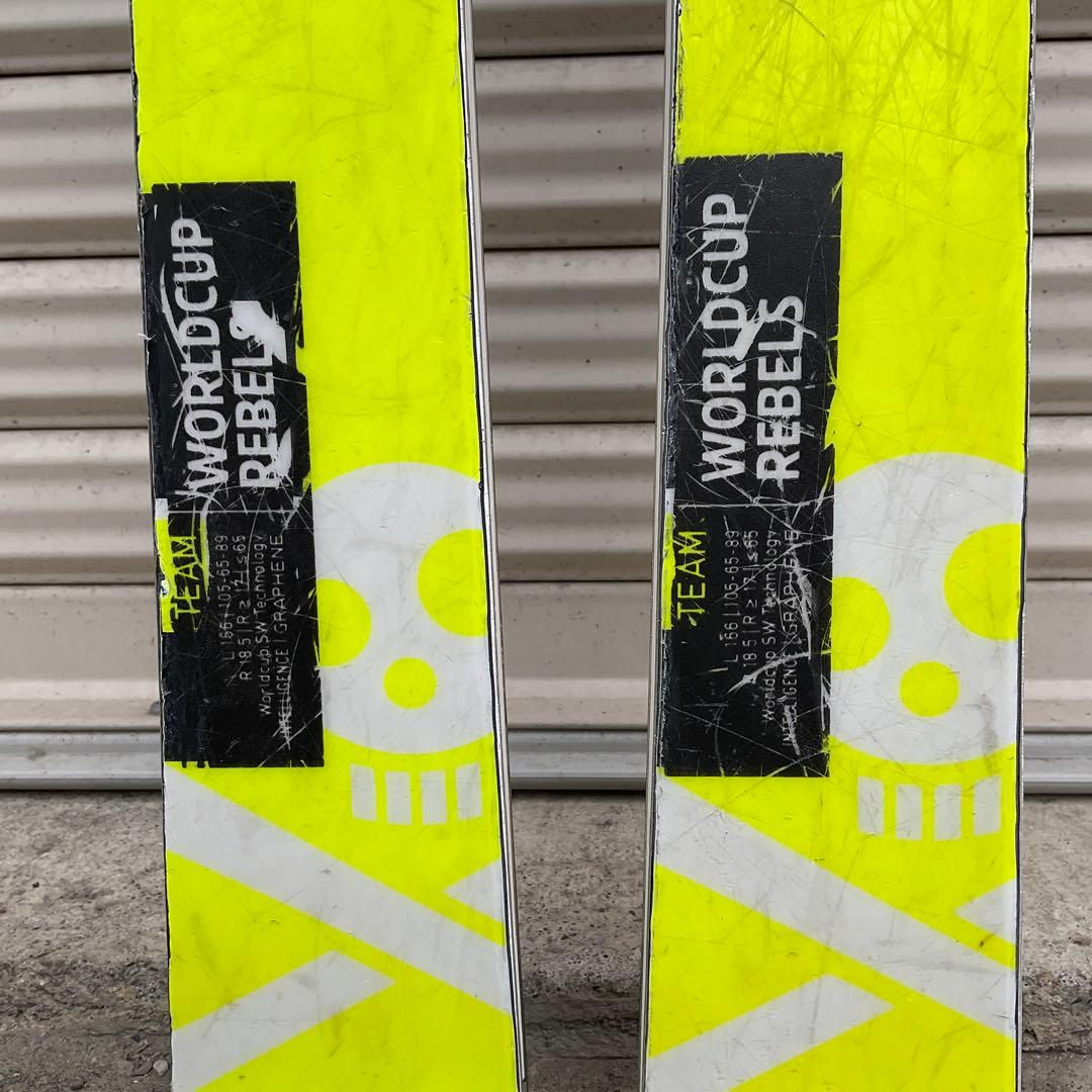 HEAD WORLD CUP REBELS スキー 板 GS166cm