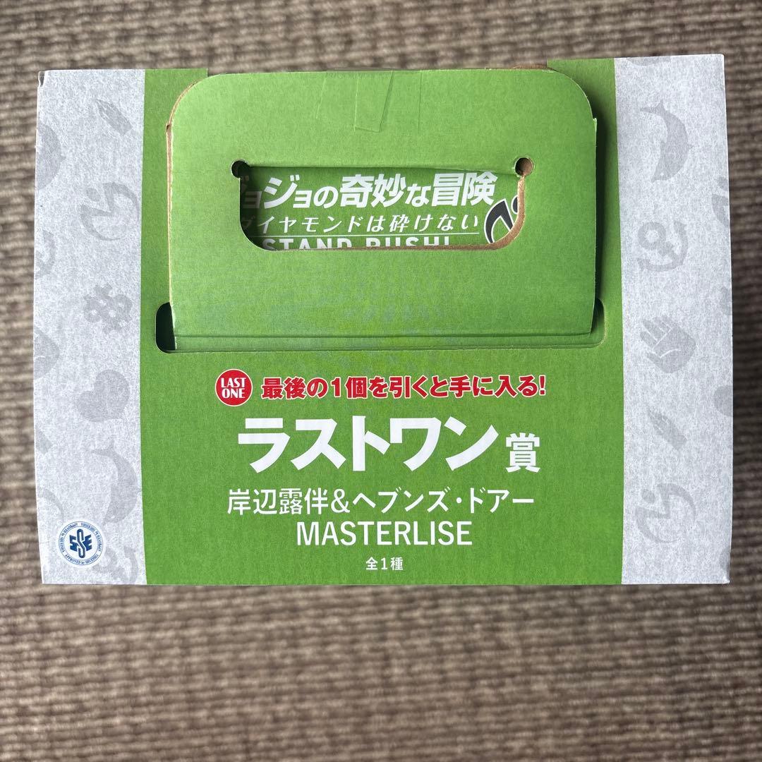 一番くじ　ラストワン賞　岸辺露伴＆ヘブンズ・ドアー　MASTERLISE