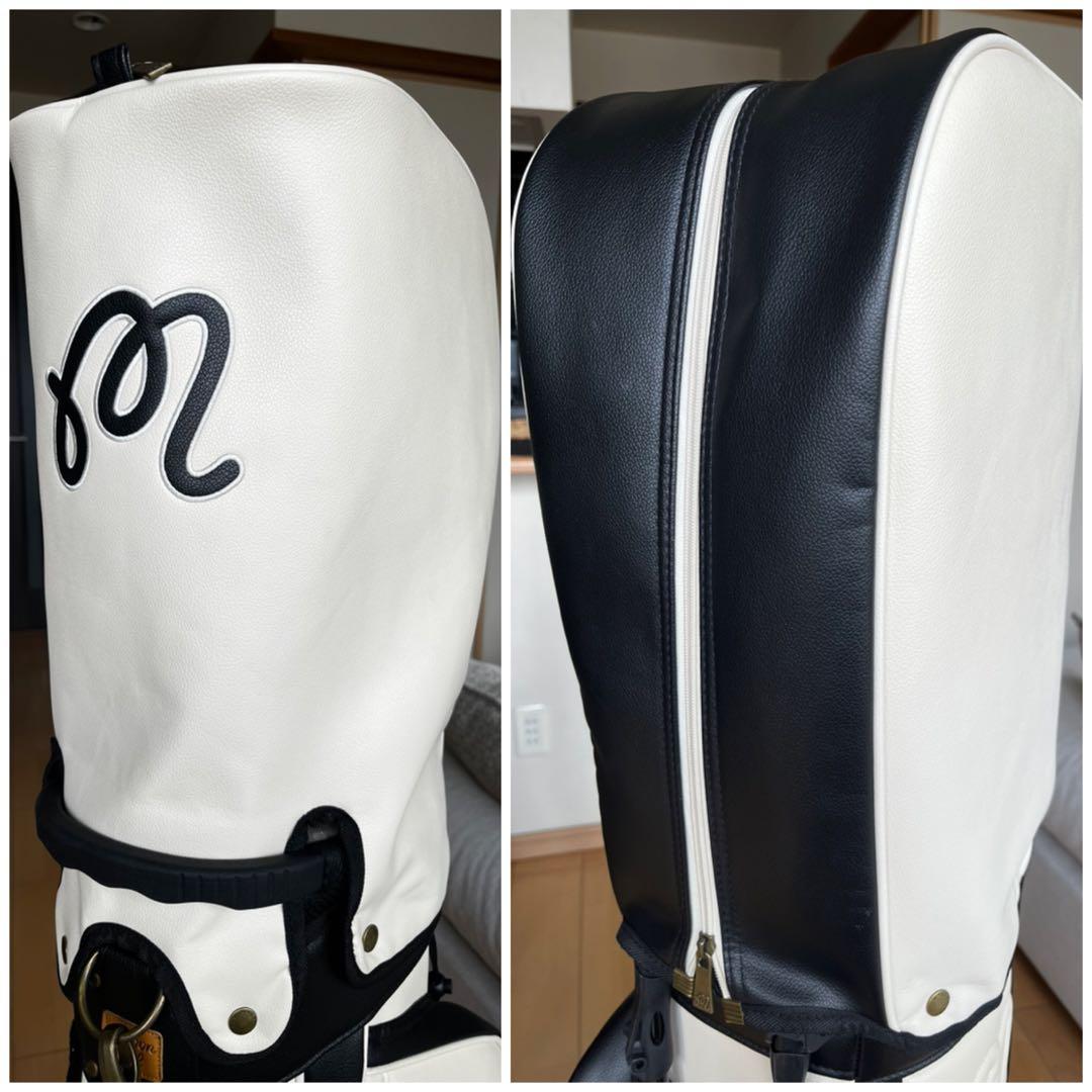 超美品大人気マルボンゴルフ スタンドキャディバッグ Malbon Golf 9型