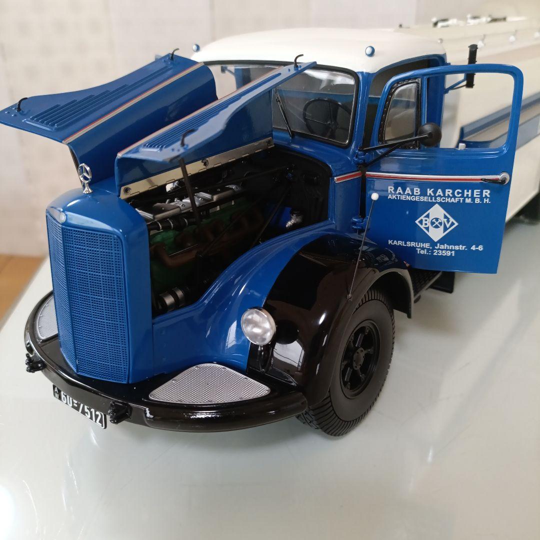 ミニチャンプス製　メルセデスベンツ L6600 タンクワゴン 1/18