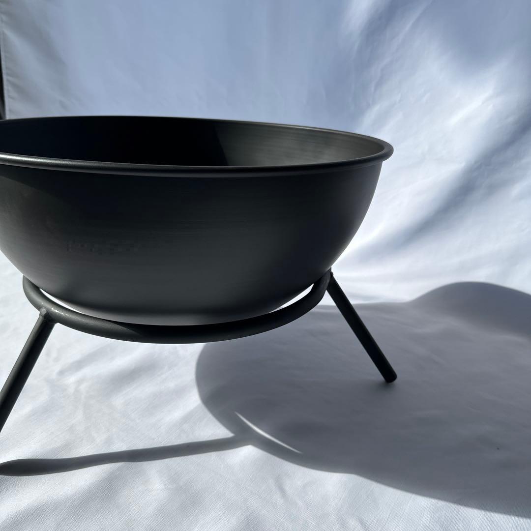 新品未使用 焚き火台 ボウル型 直径46cm アウトレット