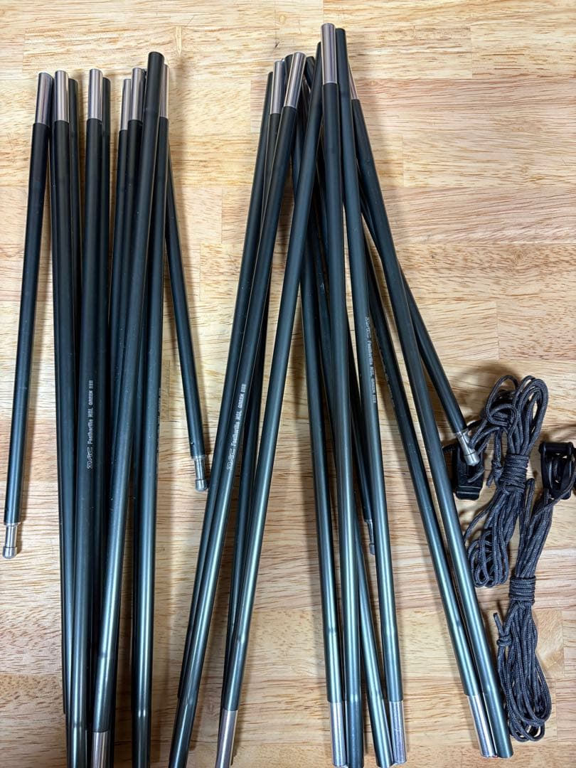 PAAGO WORKS パーゴワークス　NINJATENT　ベージュ ポール付き