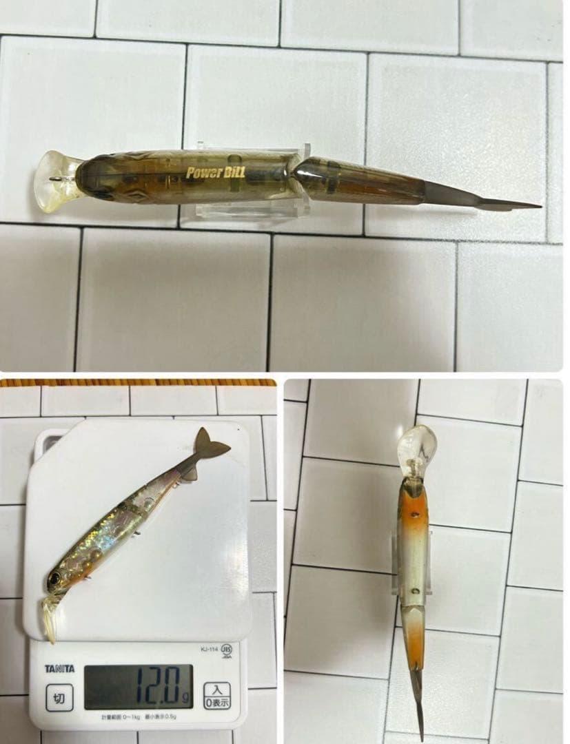 killer bill ALIVE SCREW MINNOW ALIVE 等