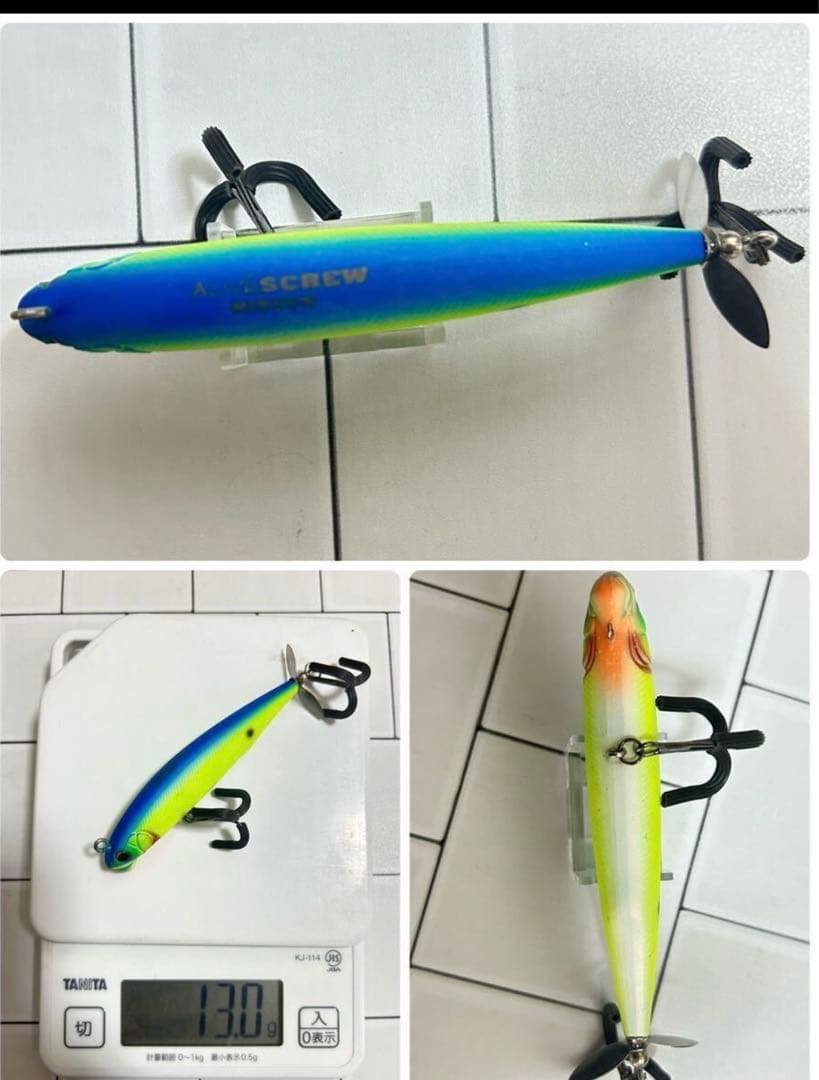 killer bill ALIVE SCREW MINNOW ALIVE 等