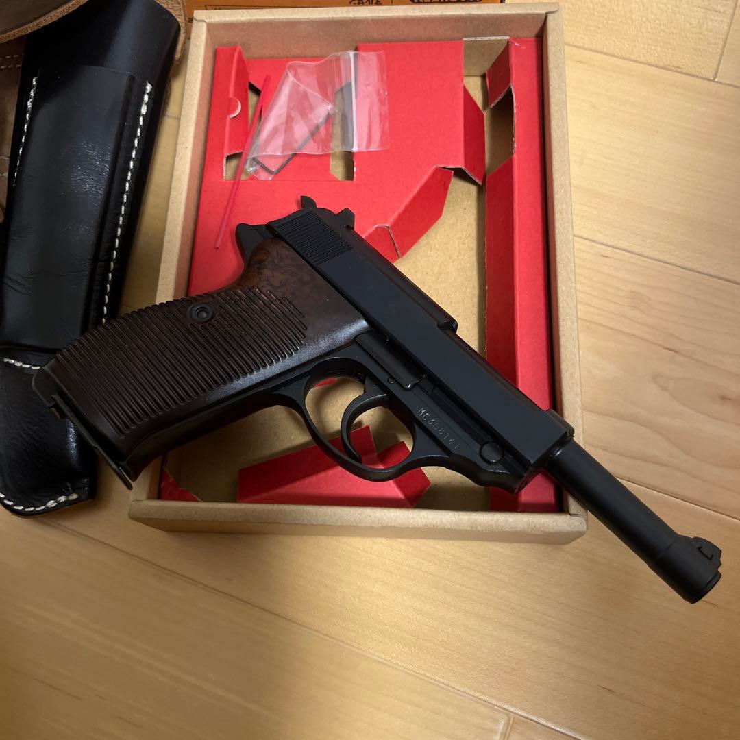 マルゼン ワルサーP38 ホルスター付き　メルカリ便　ガスブロ