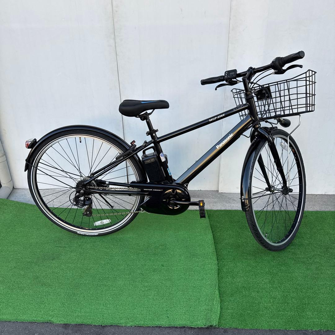 Panasonicパナソニック新型電動アシスト自転車スポーツ型 ブラック 美品