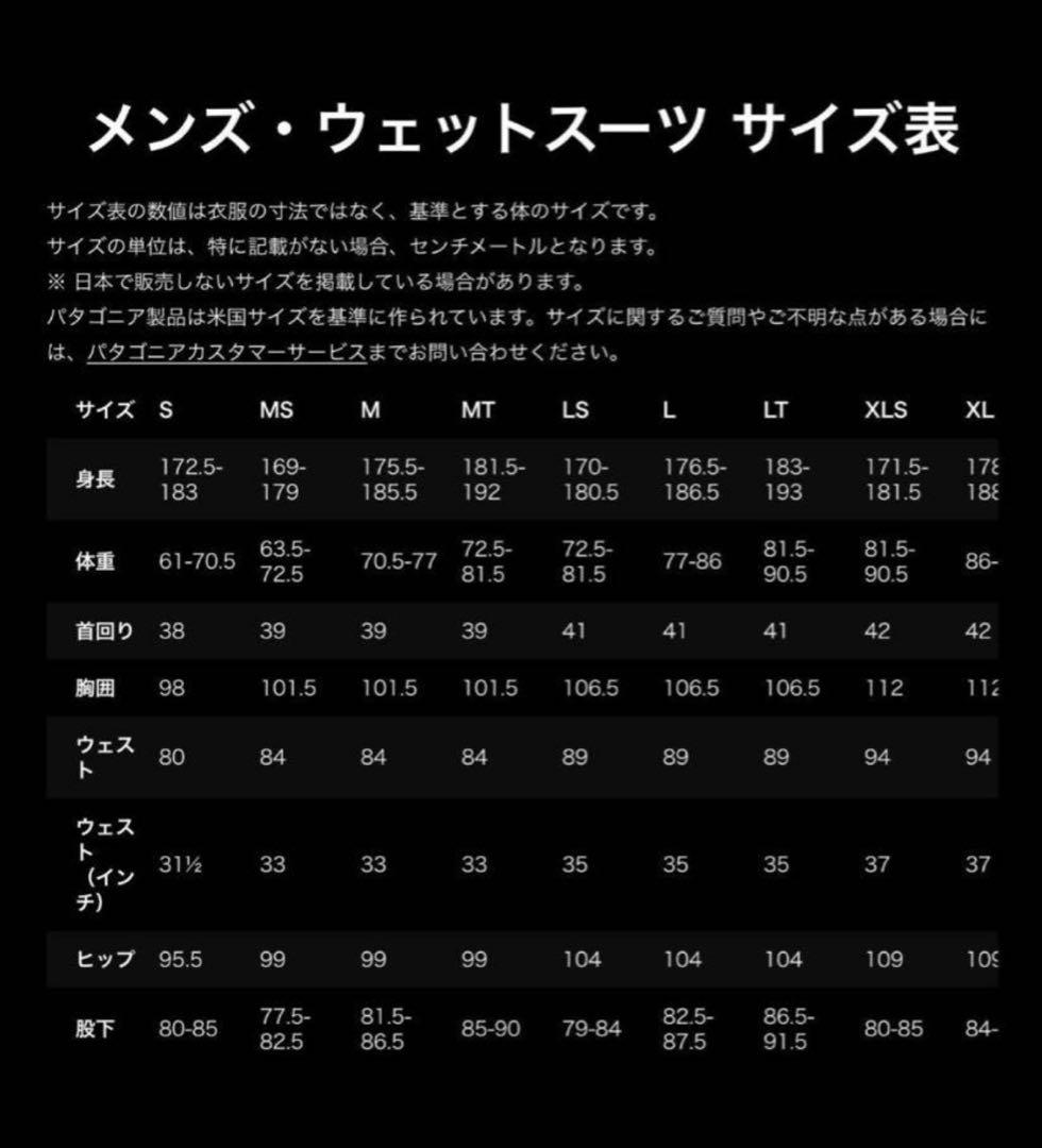 Patagonia R2 ウェットスーツ