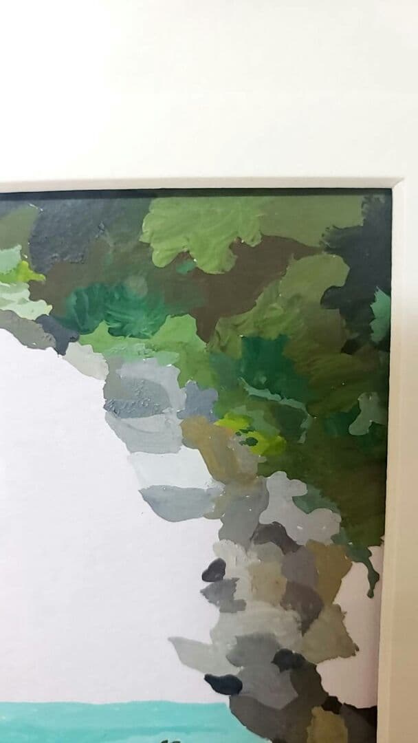 絵画 浜辺