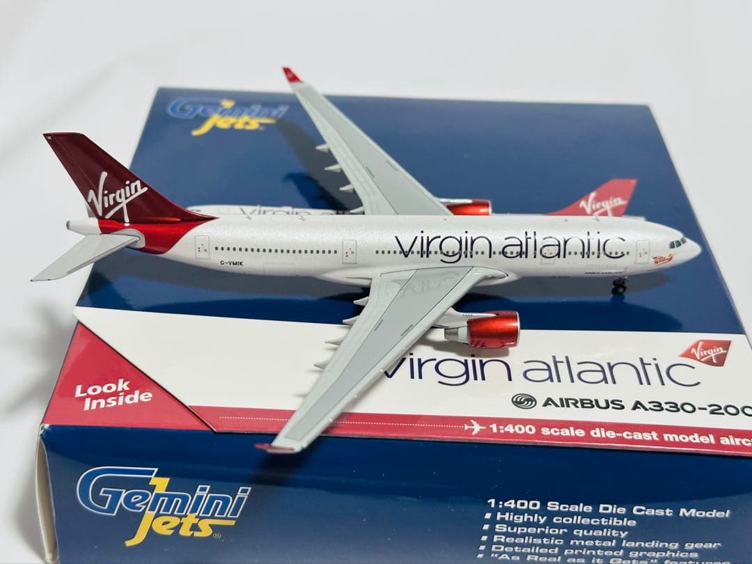 航空機・ヘリコプター Gemini 1/400 A330-200 Virgin Atlantic