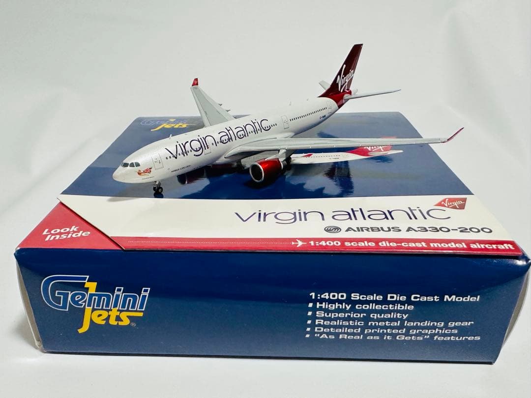 航空機・ヘリコプター Gemini 1/400 A330-200 Virgin Atlantic