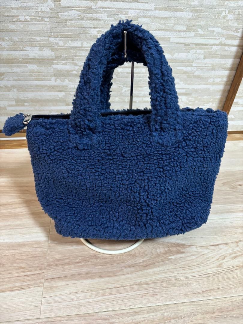 ジャックバニー　ドラえもん　カートバッグ　ボア　ネイビー　完売品