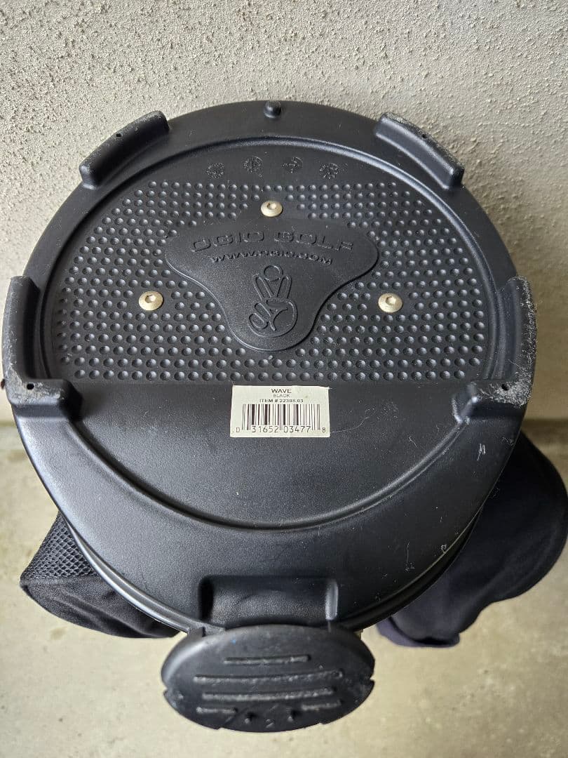 OGIO　オジオ　WAVE　スタンドキャディバッグ　ブラック