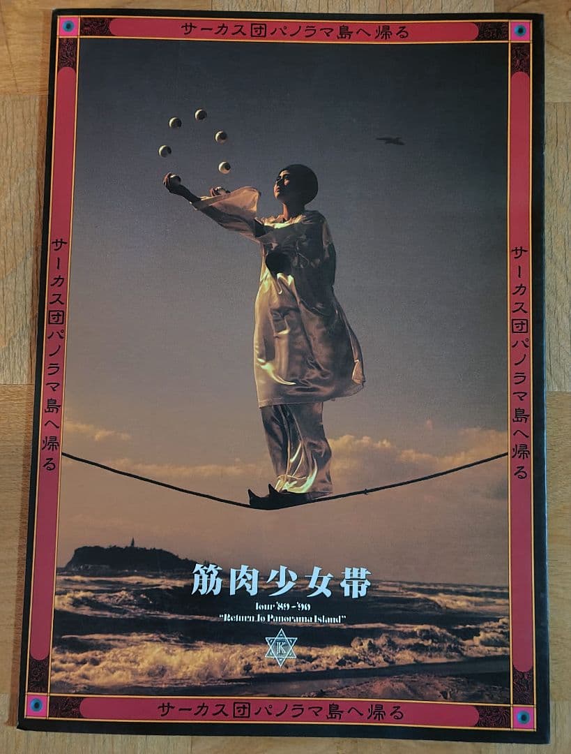 筋肉少女帯 ツアーパンフ5冊＋雑誌2冊＋チラシ