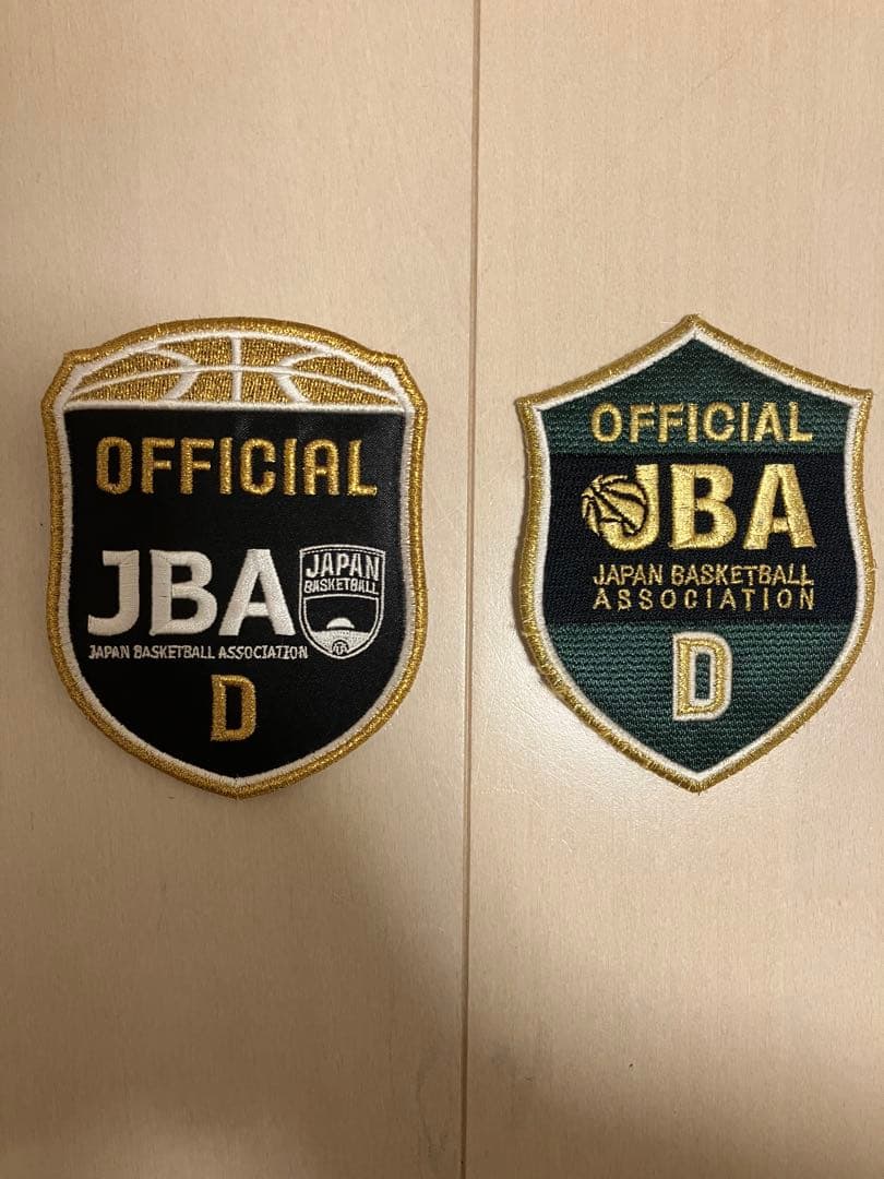 JBA バスケ審判ワッペンD級