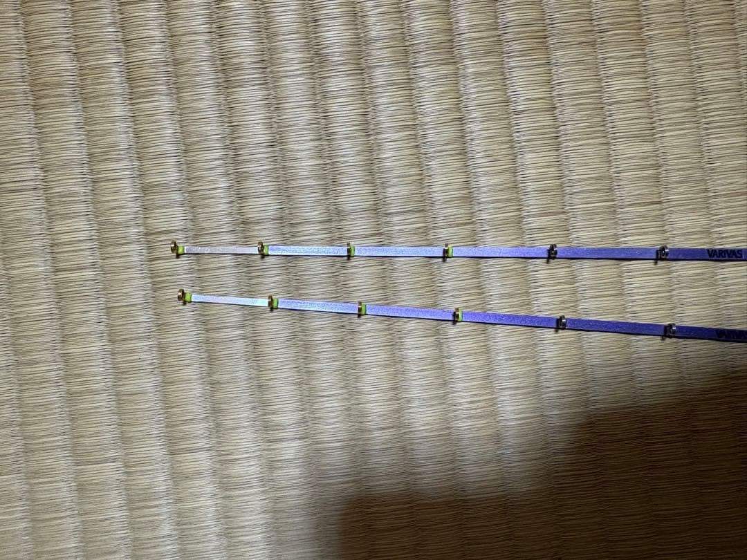 VARIVAS ワカサギ穂先 桧原MAX319 燻紫銀 SFX