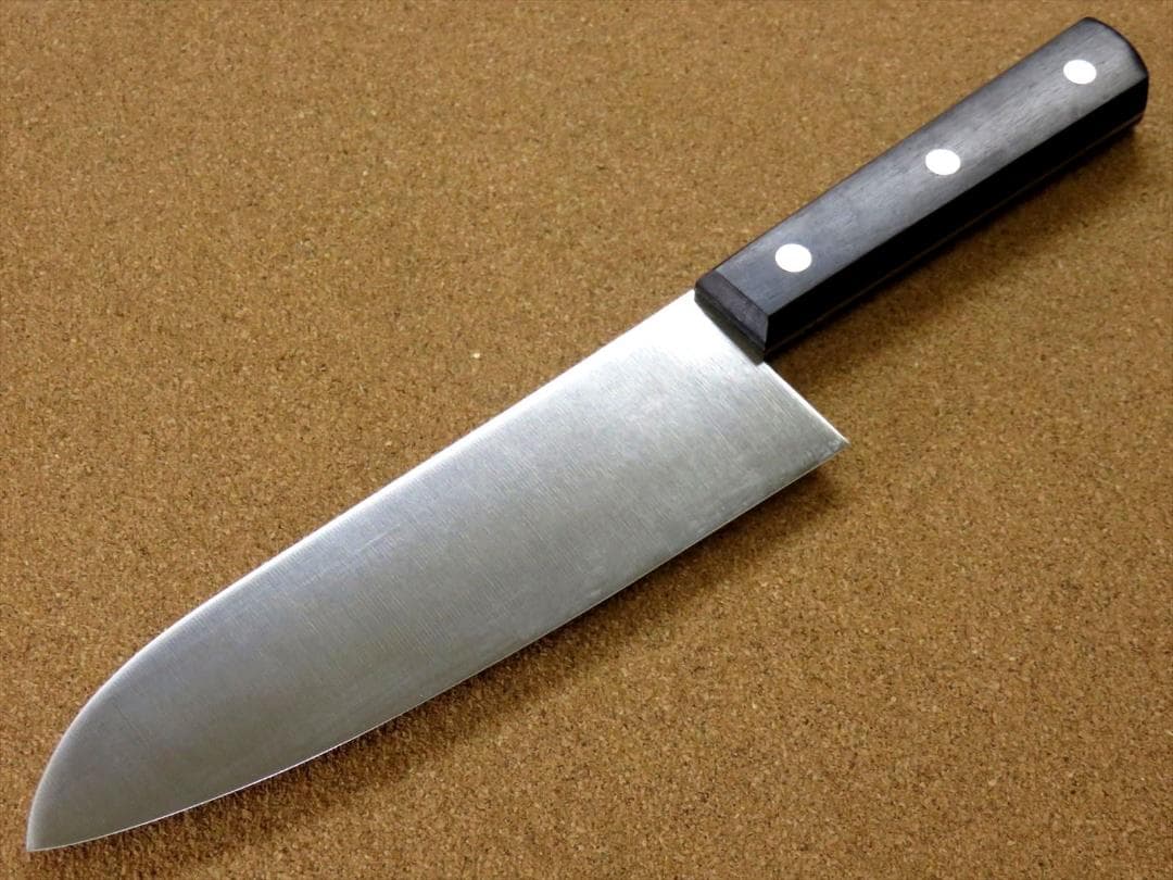 関の刃物 三徳包丁 170mm 正広別作 MV-85 モリブデン ハガネ 肉切り