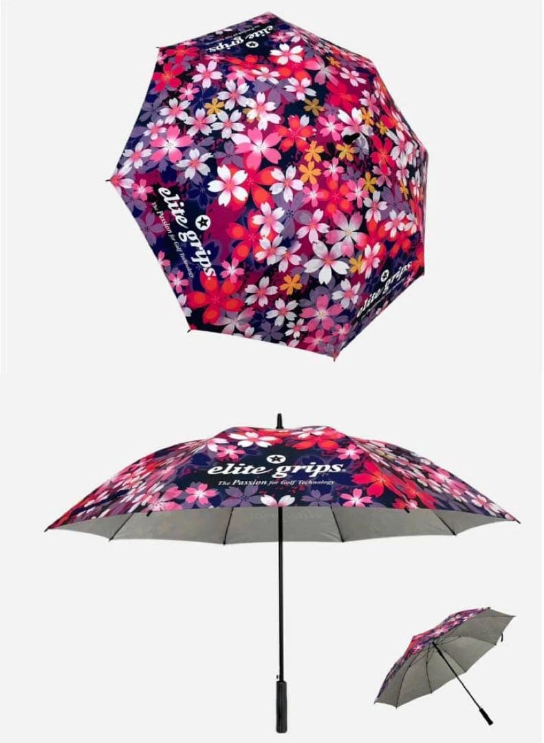 エリートグリップ　パラソル（小）サクラ　パラソル 傘 雨具 ゴルフ傘　新品未使用
