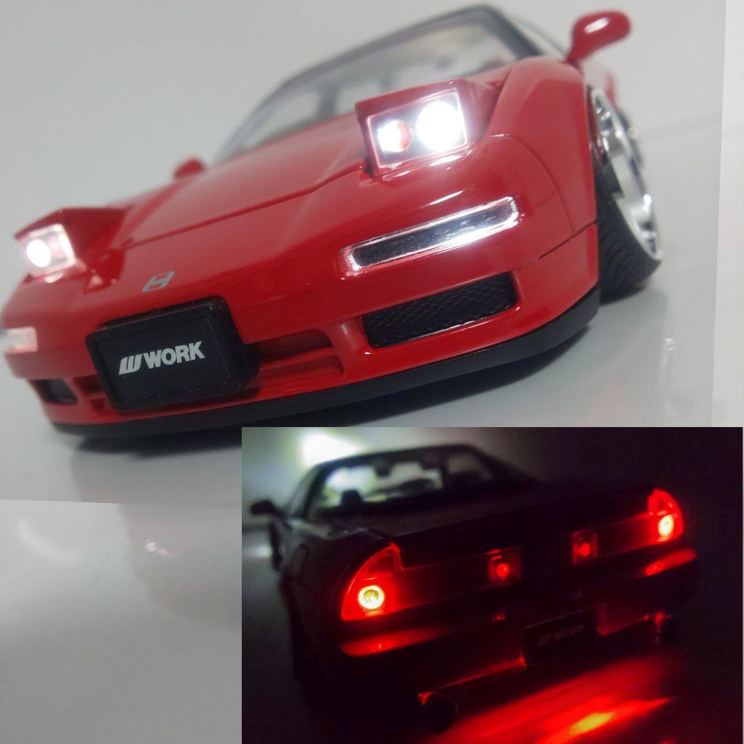 ■1/24スケール■ホンダ NSX カスタム■金属製ダイキャストモデル■