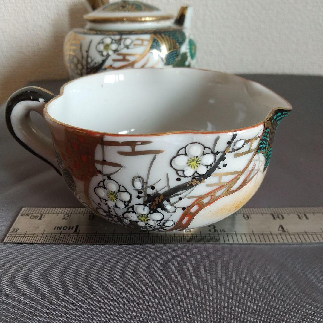 古物✴️煎茶道具✴️九谷焼器揃✴️6点セット