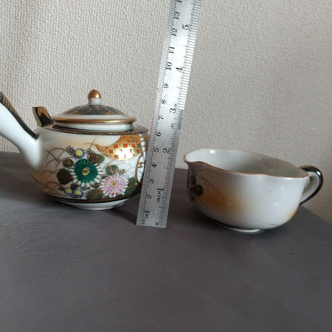 古物✴️煎茶道具✴️九谷焼器揃✴️6点セット