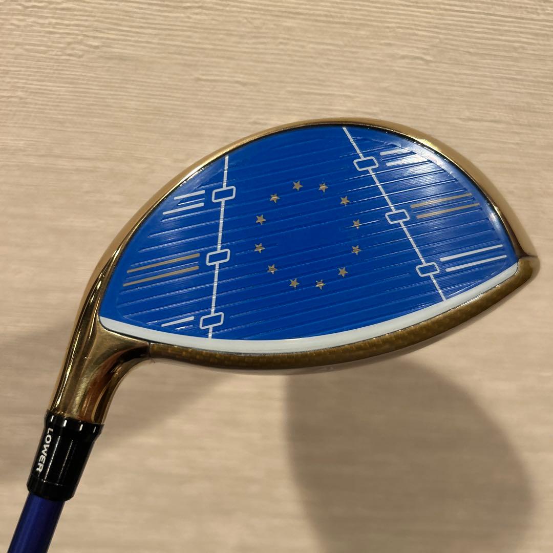 限定モデルQi35 EUROPE モデル　ドライバー 9° 青金
