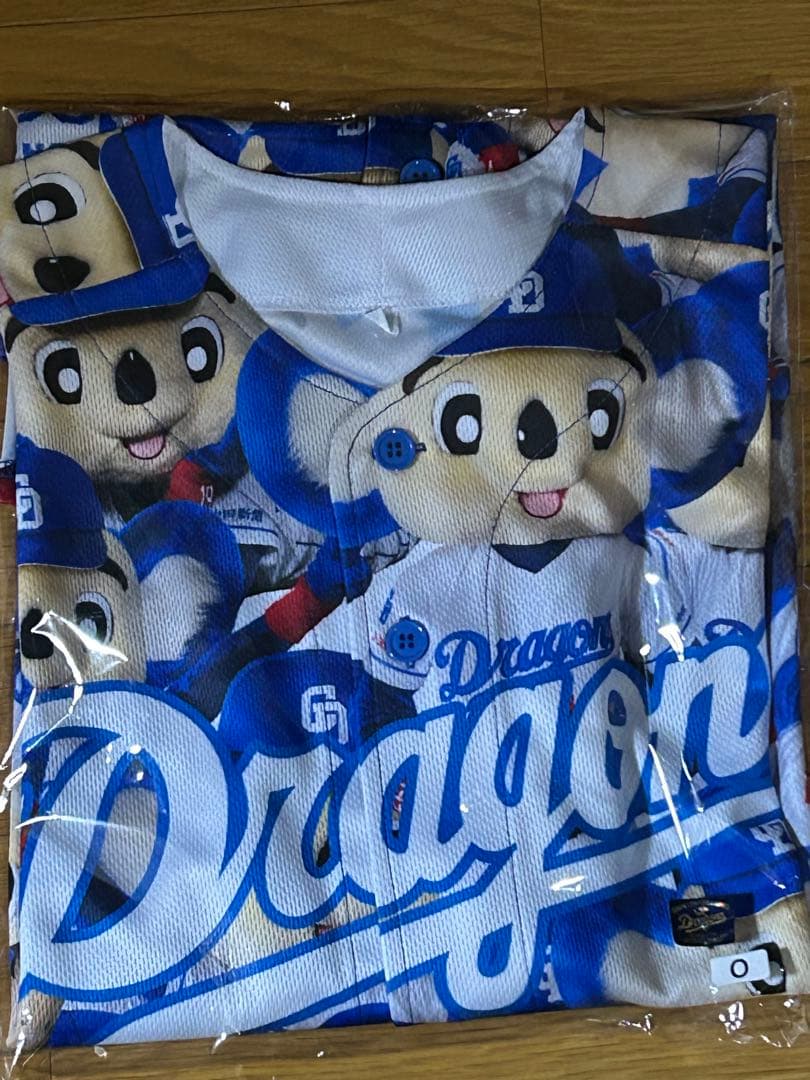 中日ドラゴンズ　ドアラまみれユニホーム　 Oサイズ