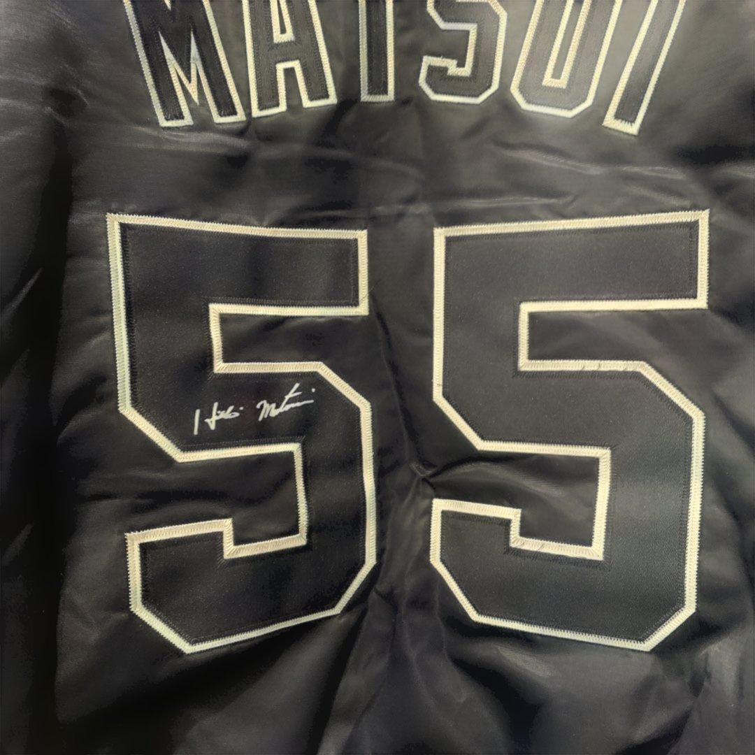 majestic ヤンキース スタジャン #55 松井秀喜