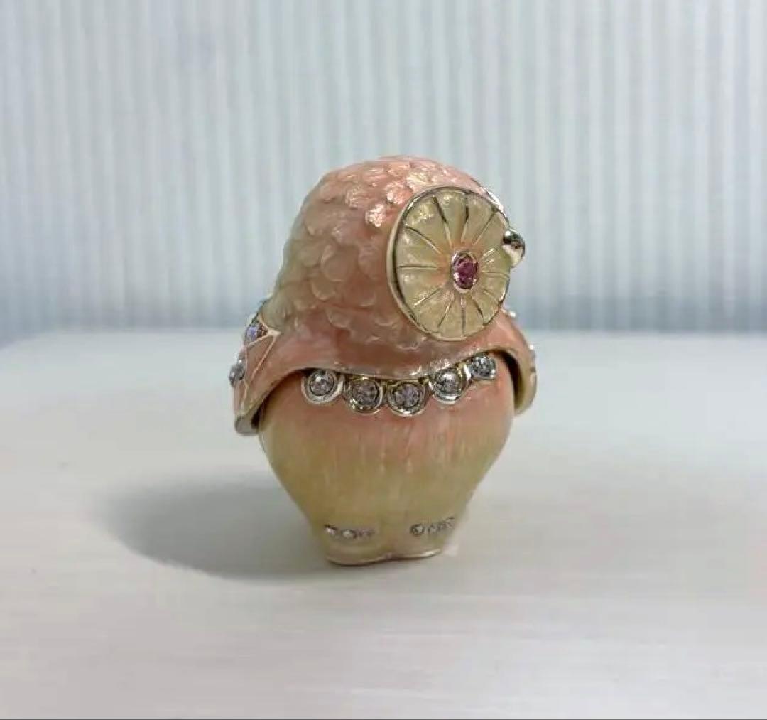 フクロウ型アクセサリーケース