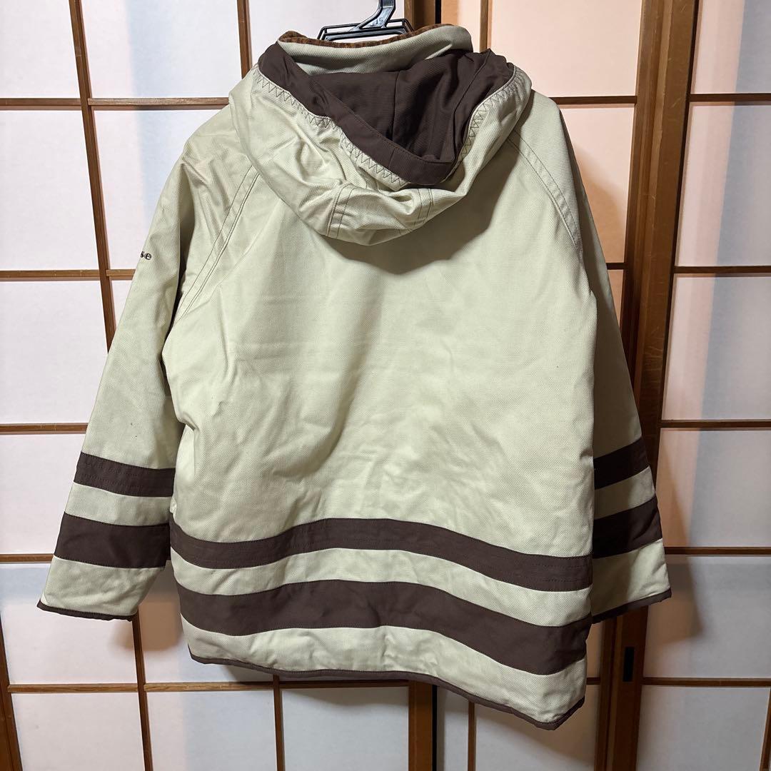 ellesse スキーウェア Lサイズ アイボリー/ブラウン