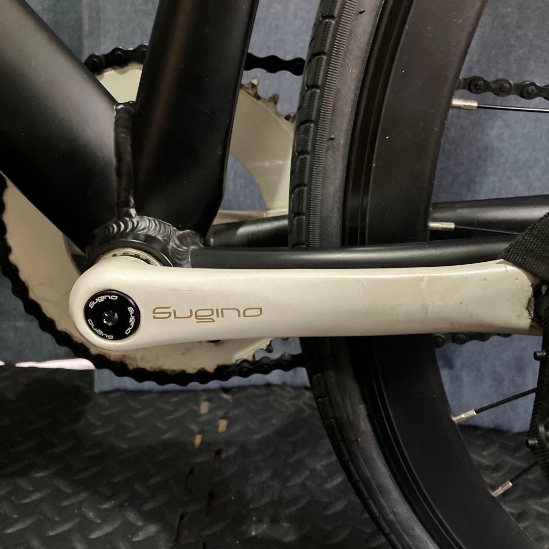 LEADER BIKE 725 black ピストバイク 黒 リーダー