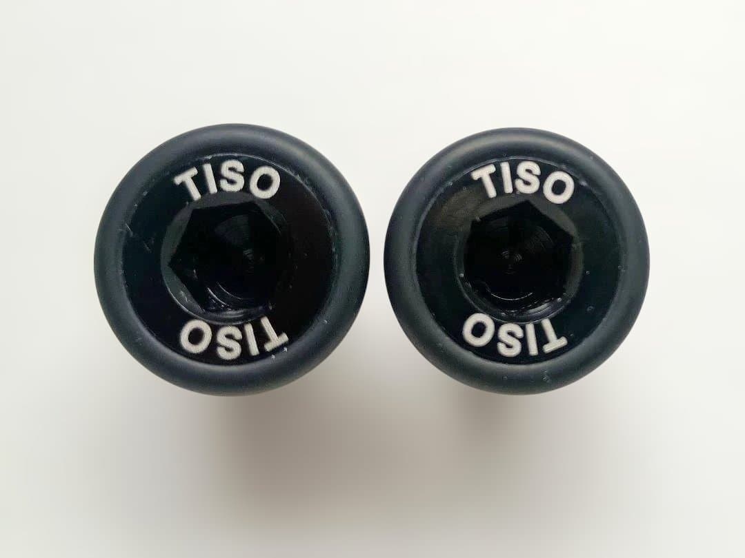 TISO ISIS/Octalink クランクボルト 黒赤青 3色セット