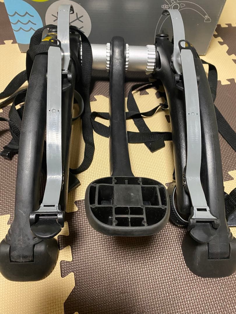 TerzoテルッツオEC16BK　リアサイクルキャリア　2台積み　1回のみ使用