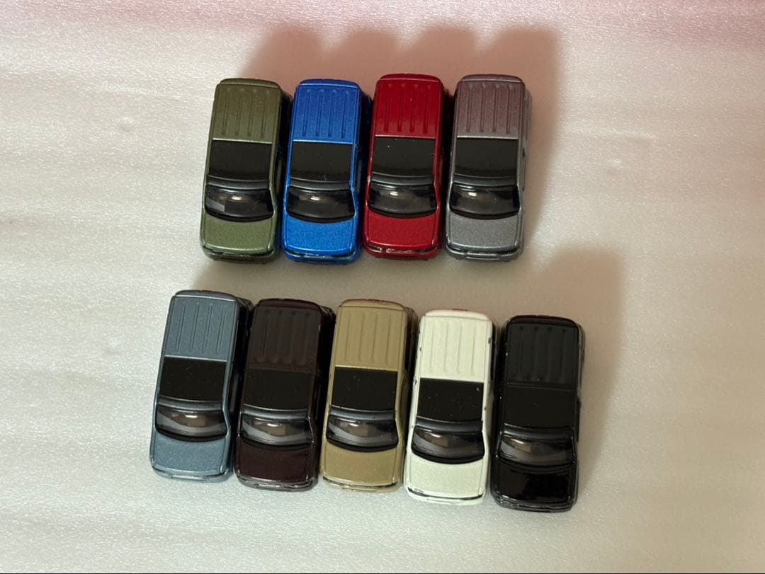 ＊希少品＊トミカ 日産 キューブ 【カラーサンプル 9台セット】
