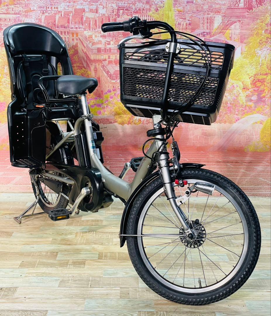 ZK3322 電動自転車 ブリヂストン アンジェリーノ 子供乗せ 20インチ