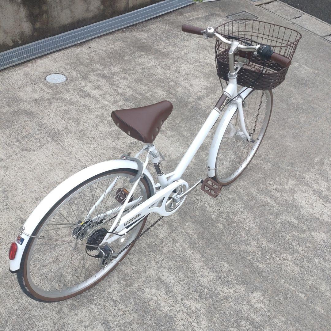 【愛知県豊橋市&田原市　直接引渡し限定】26インチ　シティサイクル ホワイト