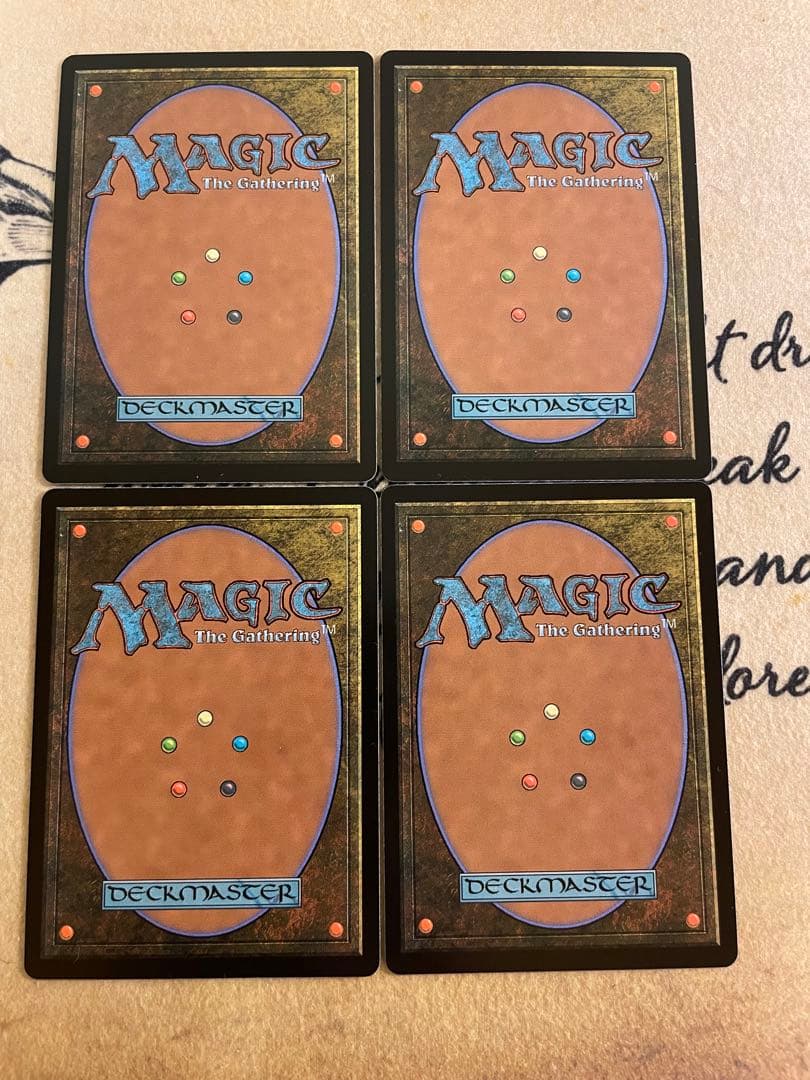 mtg 忍耐の記念碑　4枚