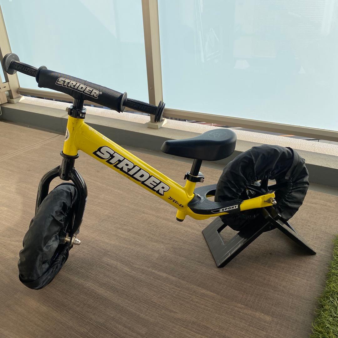 STRIDER スポーツ バランスバイク 12インチ イエロー