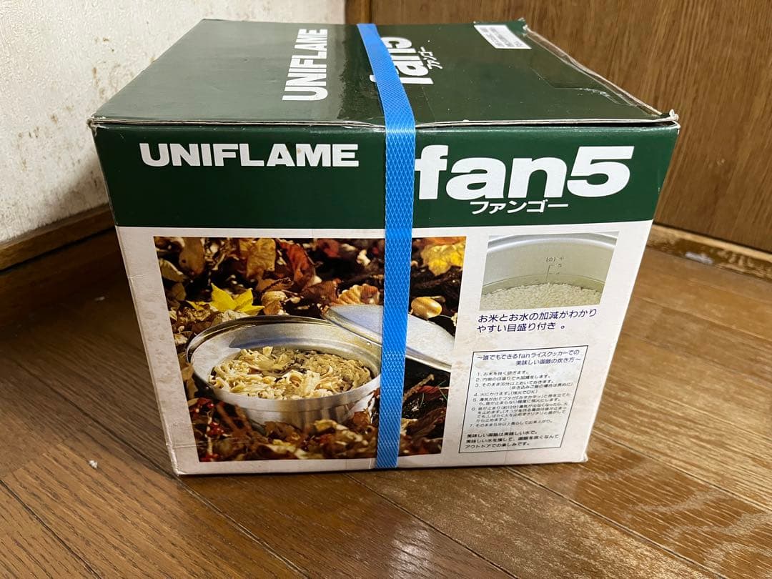 【未使用品】 UNIFLAME fan5 5点調理器具セット