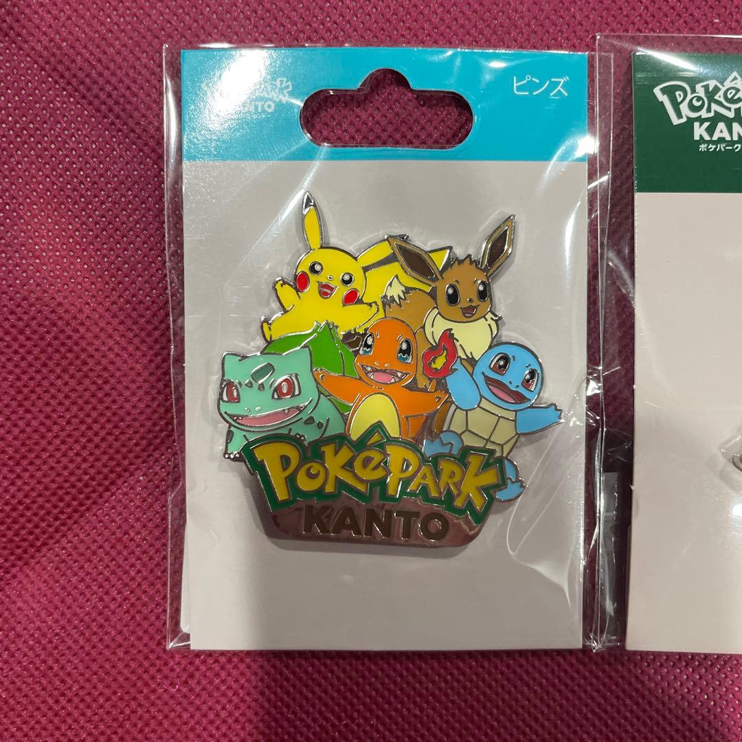 ポケパークカントー ピンズ　セット