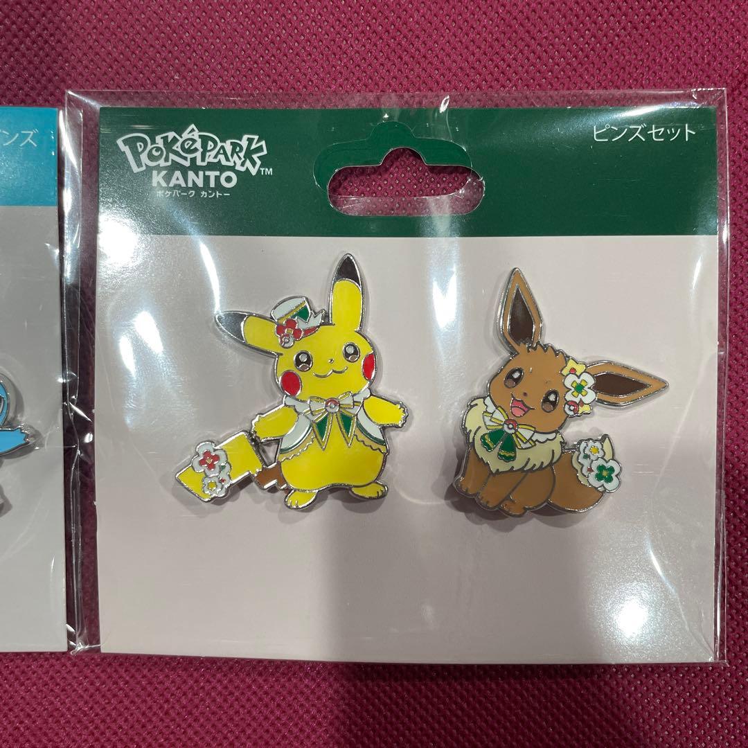 ポケパークカントー ピンズ　セット