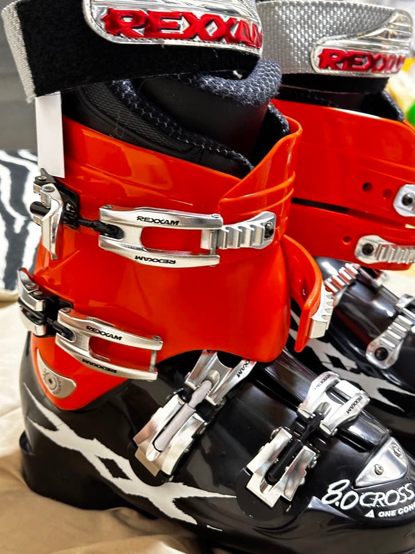 REXXAM スキーブーツ　CROSS8.0 スキーブーツ25㎝モーグルXX