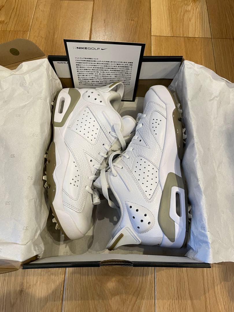 Jordan6ゴルフシューズ ホワイト