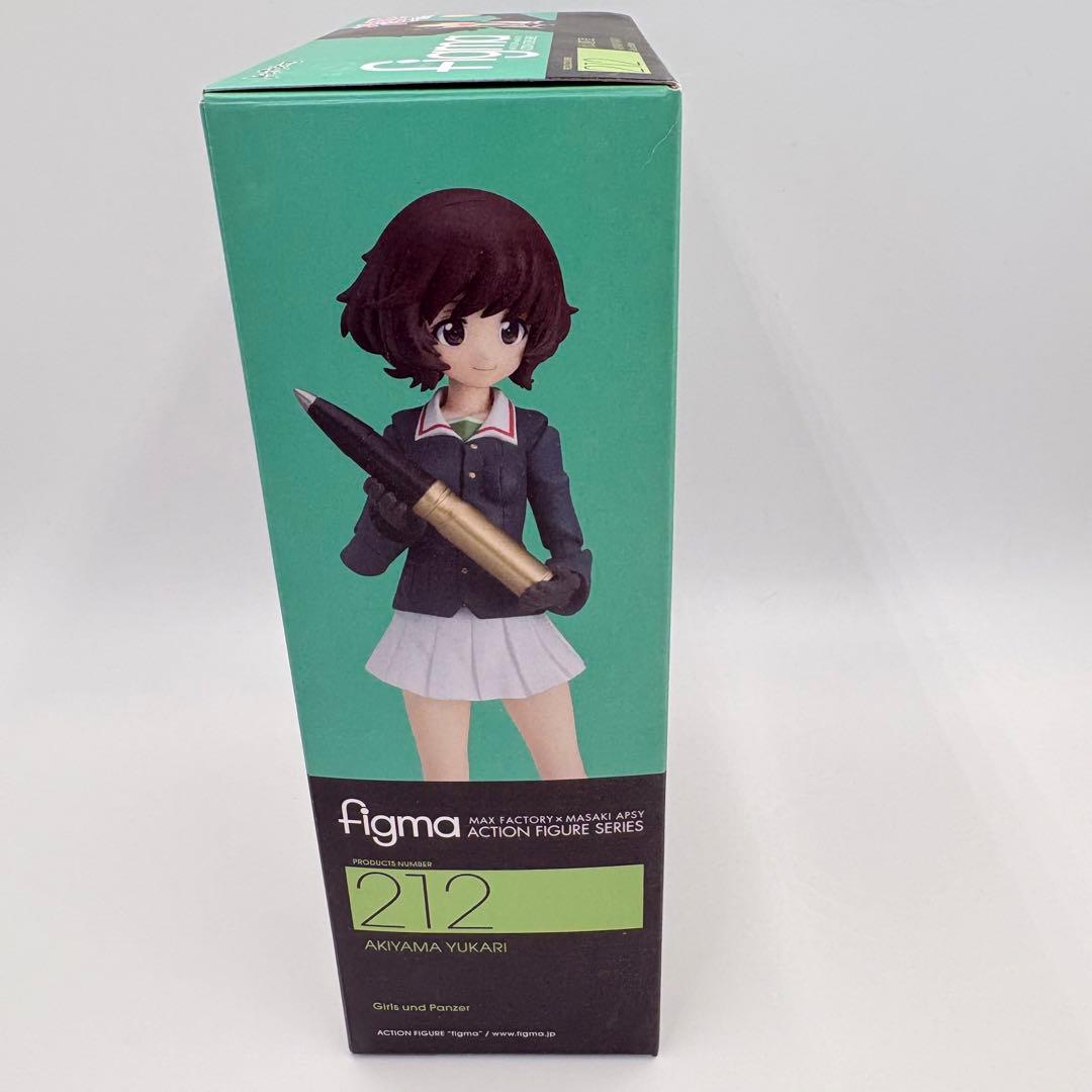 【美品】figma 212 秋山優花里 ガールズ＆パンツァー 可動フィギュア