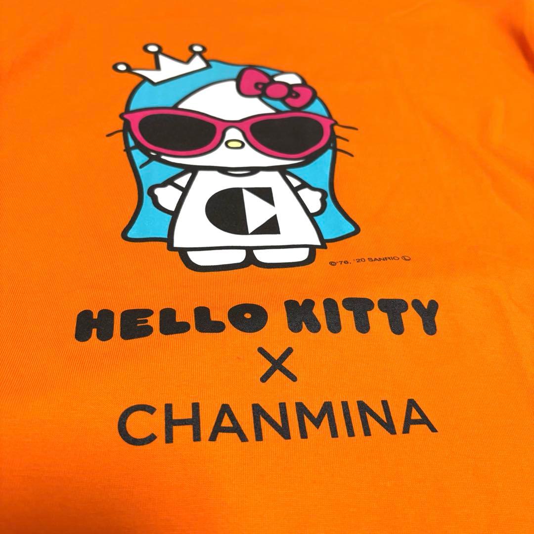 HELLO KITTY x CHANMINA コラボTシャツ XL オレンジ