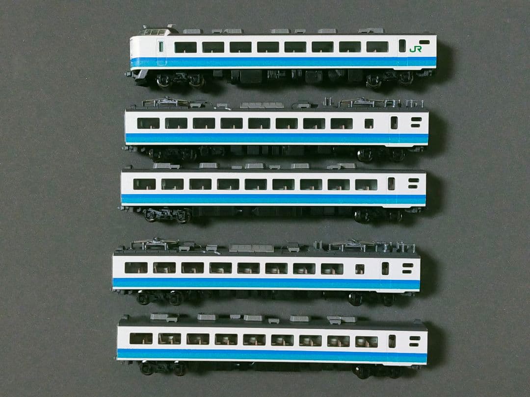 TOMIX 98216 98217 JR 485系 上沼垂色 白鳥 基本B 増結