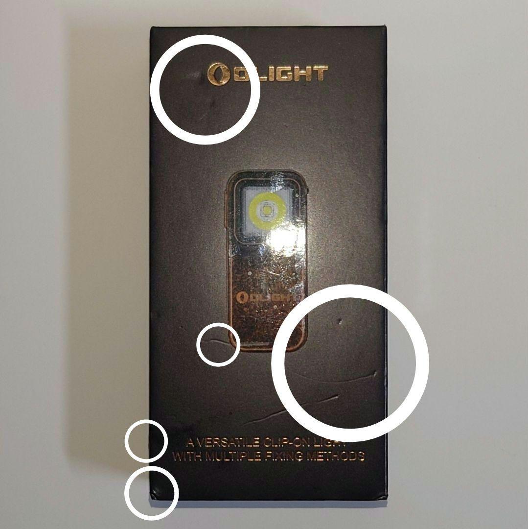 OLIGHT Oclip EDCクリップライト 赤銅